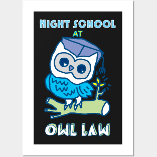 Owl School Posters and Art